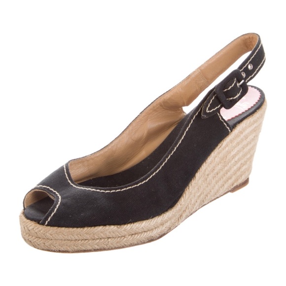 CHRISTIAN LOUBOUTIN size 40 platform wedge heels - Picture 5 of 14